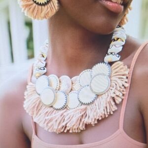 Sassy Jones Guelah Wooden Bib